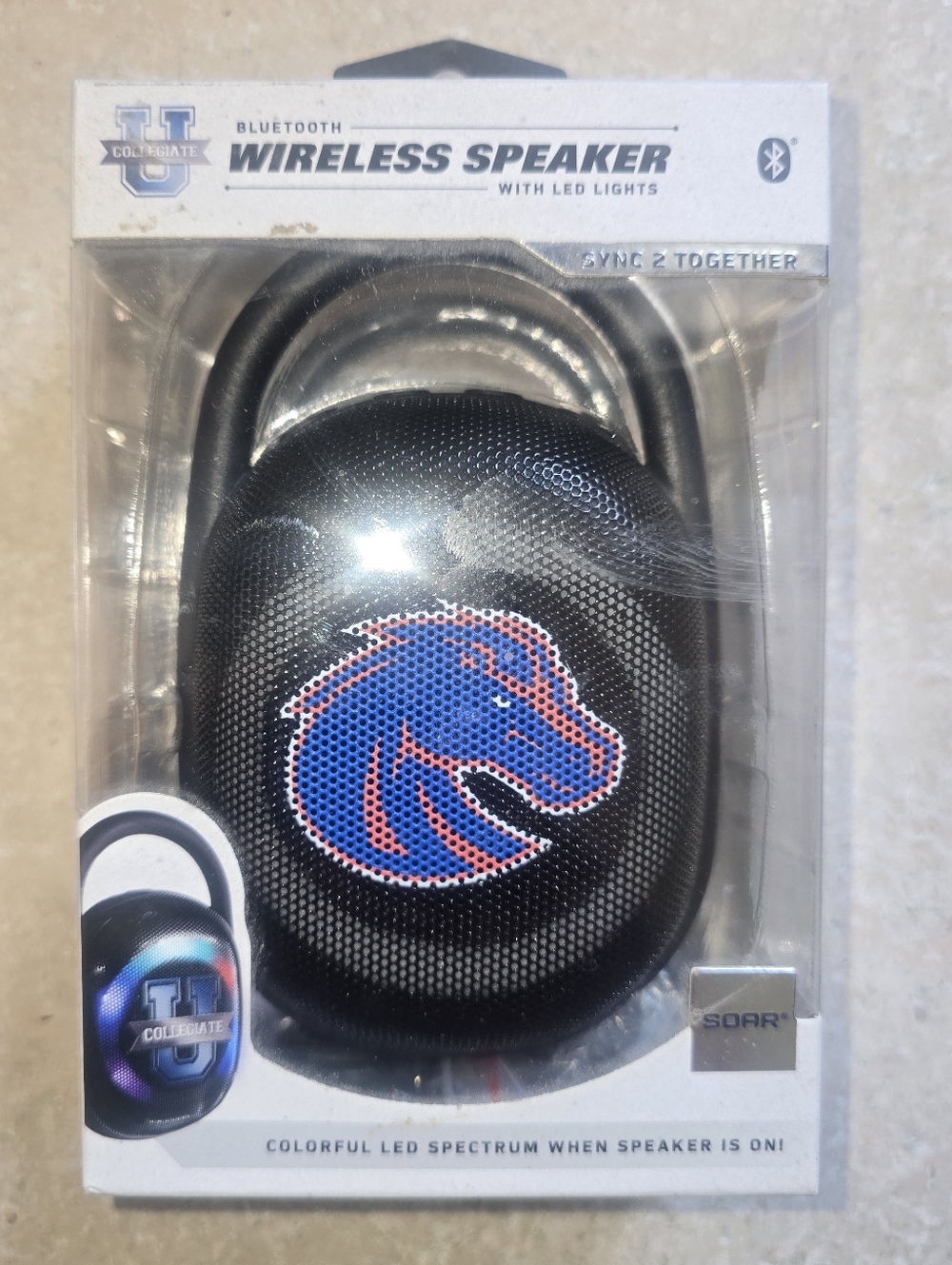 SOAR Boise State Broncos Bluetooth Wireless Speaker